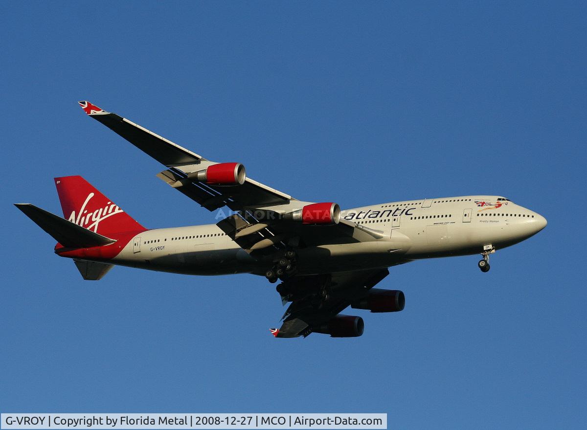 G-VROY, 2001 Boeing 747-443 C/N 32340, Virgin Atlantic 747-400