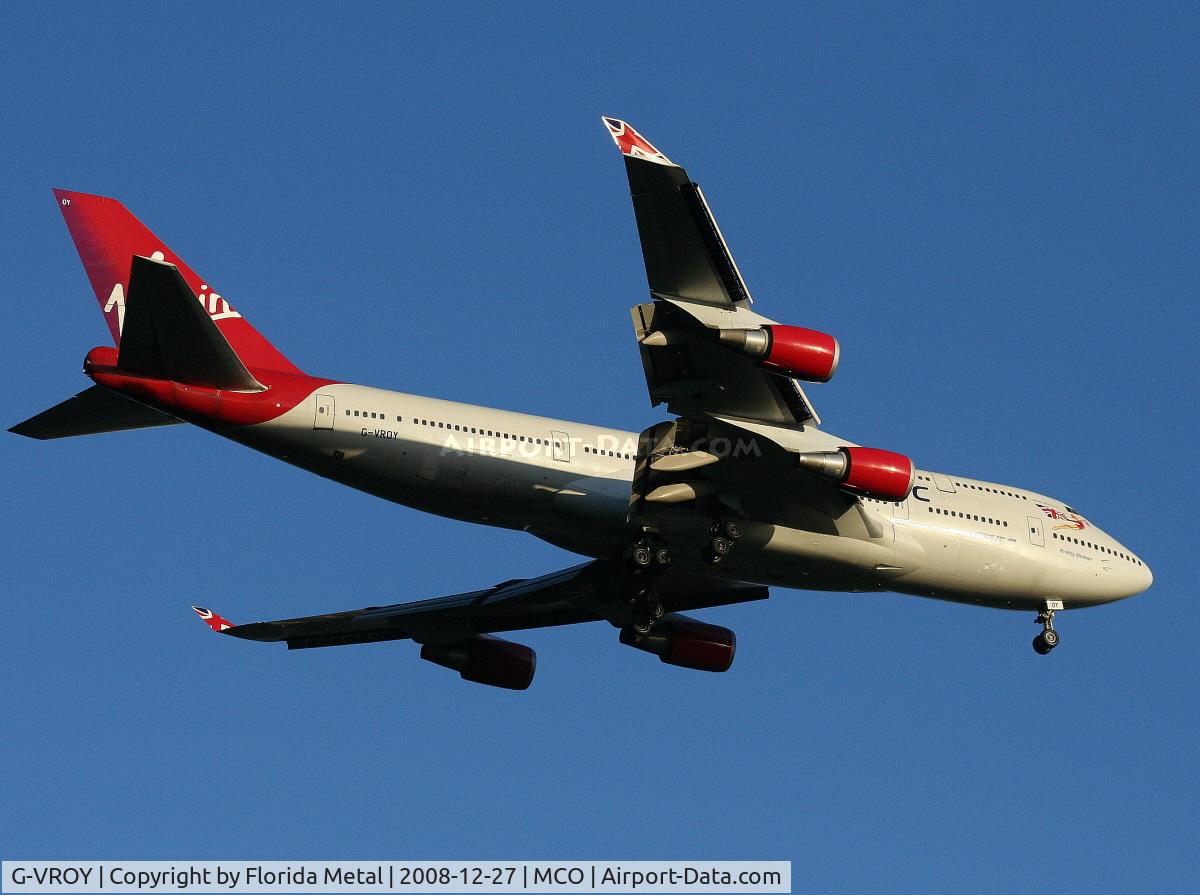 G-VROY, 2001 Boeing 747-443 C/N 32340, Virgin Atlantic 747-400