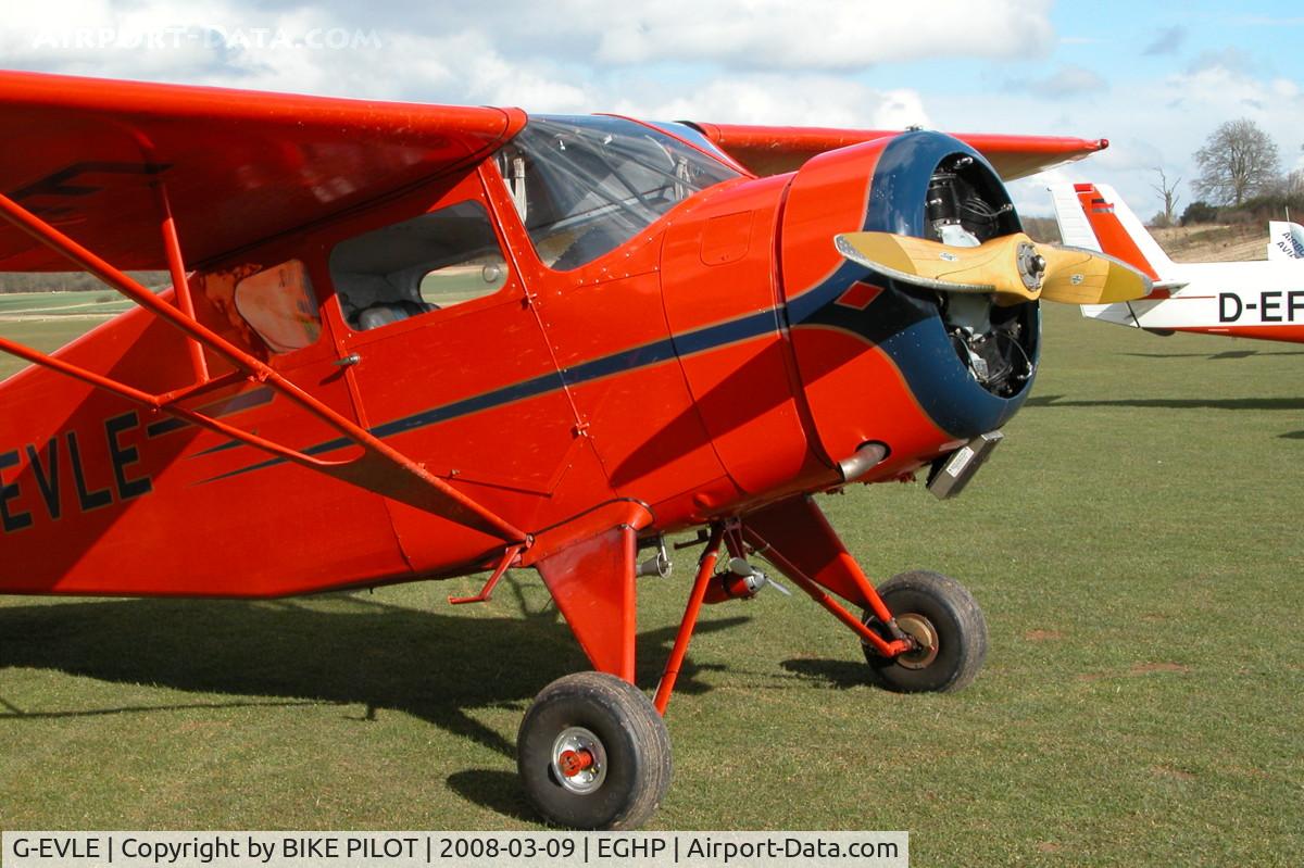 G-EVLE, 1939 Rearwin 8125 Cloudster C/N 803, CLOSE UP OF THIS IMMACULATE AIRCRAFT