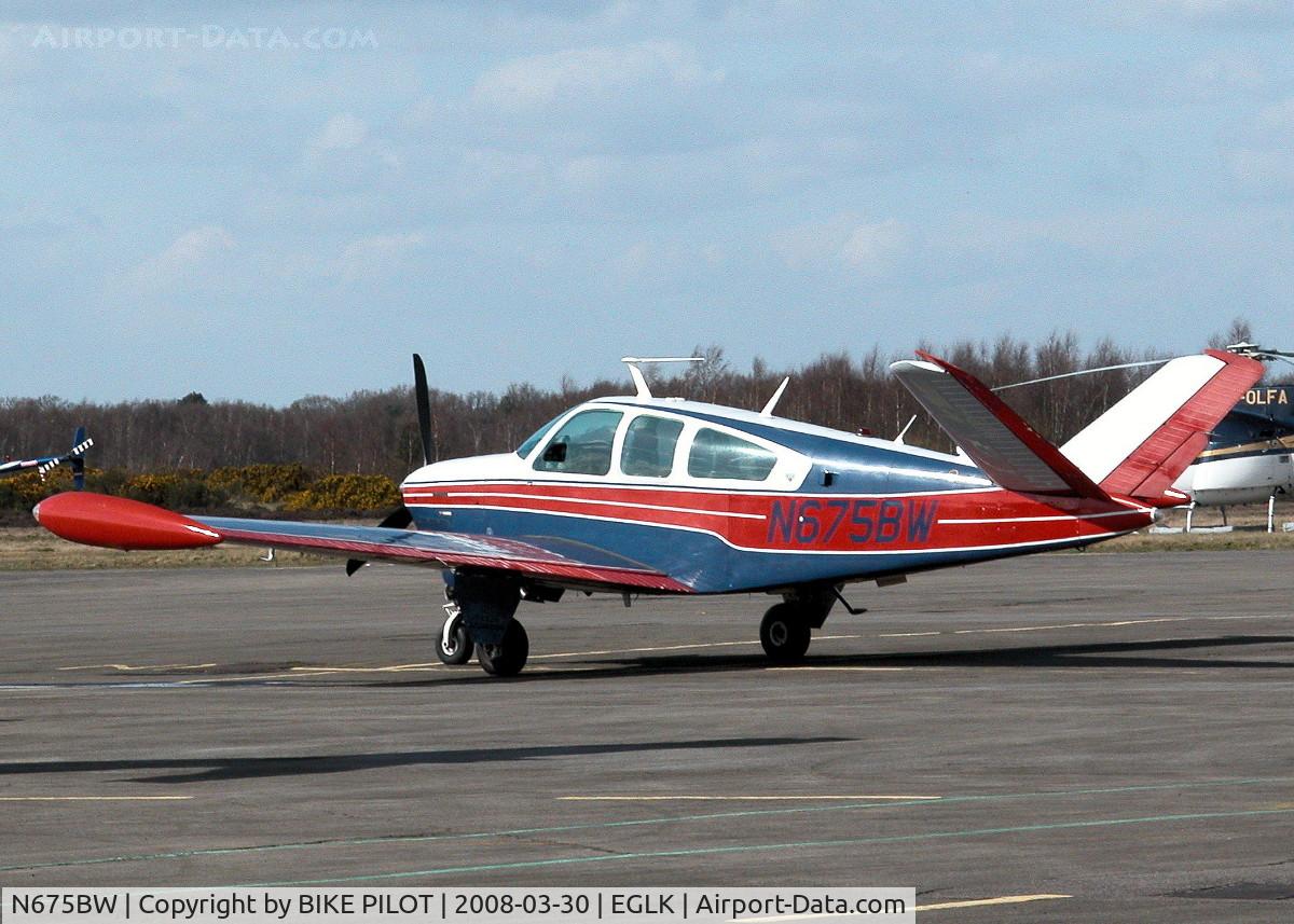 N675BW, 1978 Beech V35B Bonanza C/N D-10134, SMART LOOKING BEECH
