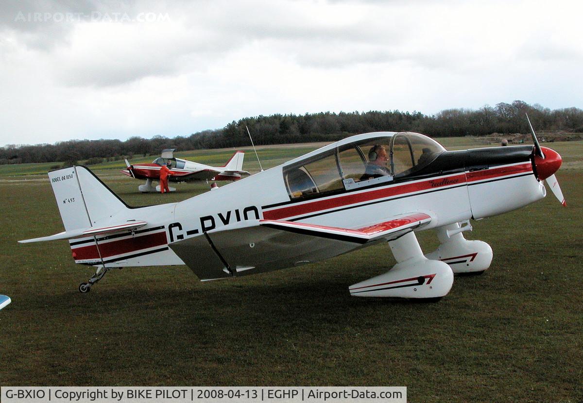 G-BXIO, 1966 SAN Jodel DR-1050M Excellence C/N 493, VISITING THE JODEL FLY-IN