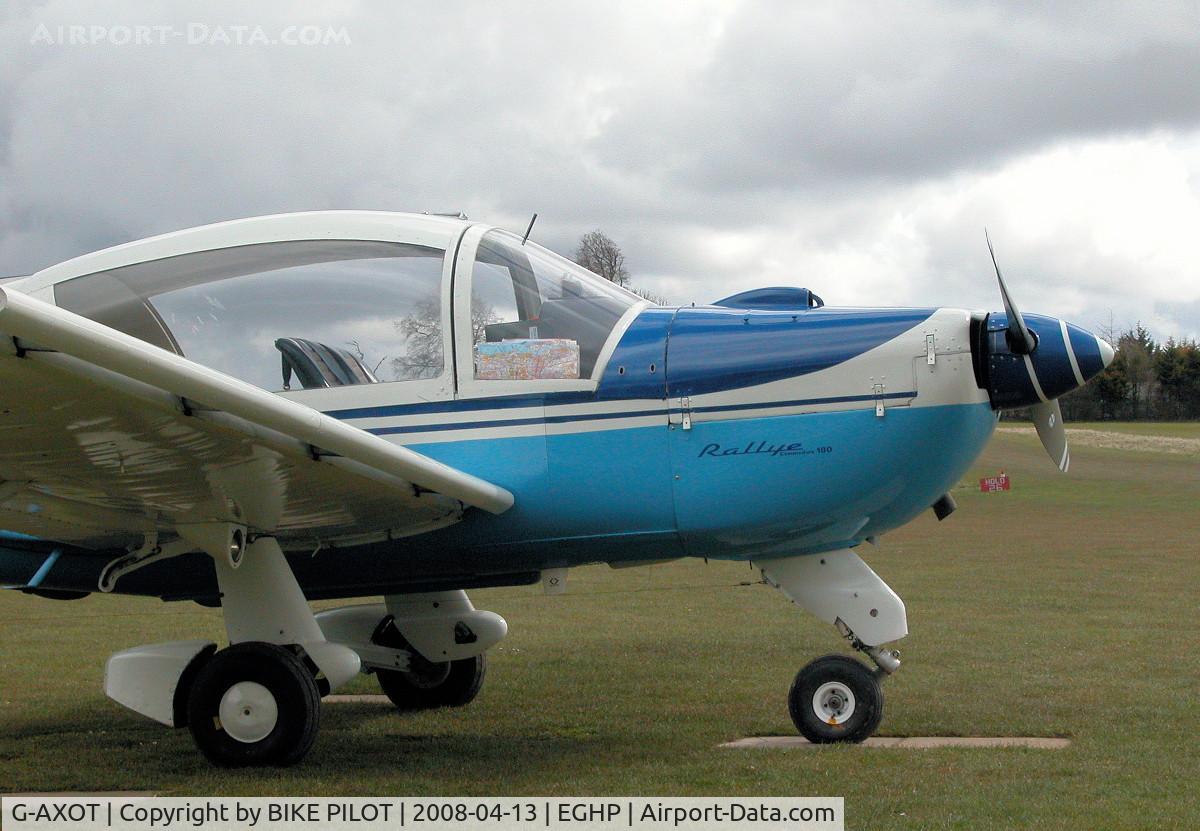 G-AXOT, 1969 Socata MS-893A Rallye Commodore 180 C/N 11433, VISITING THE JODEL FLY-IN