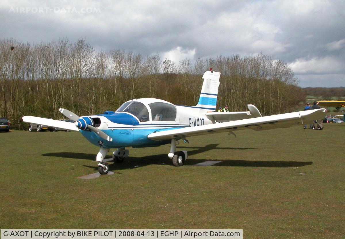 G-AXOT, 1969 Socata MS-893A Rallye Commodore 180 C/N 11433, VISITING THE JODEL FLY-IN