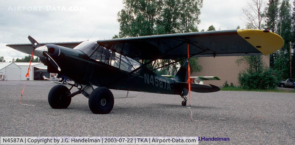 N4587A, 1957 Piper PA-18A 150 Super Cub C/N 18-4896, At Talkeetna AK