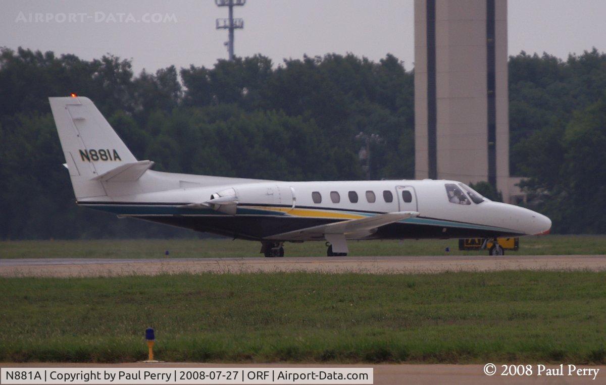 N881A, 1987 Cessna S550 Citation IIS C/N S550-0139, With those colors, I wish I had more light