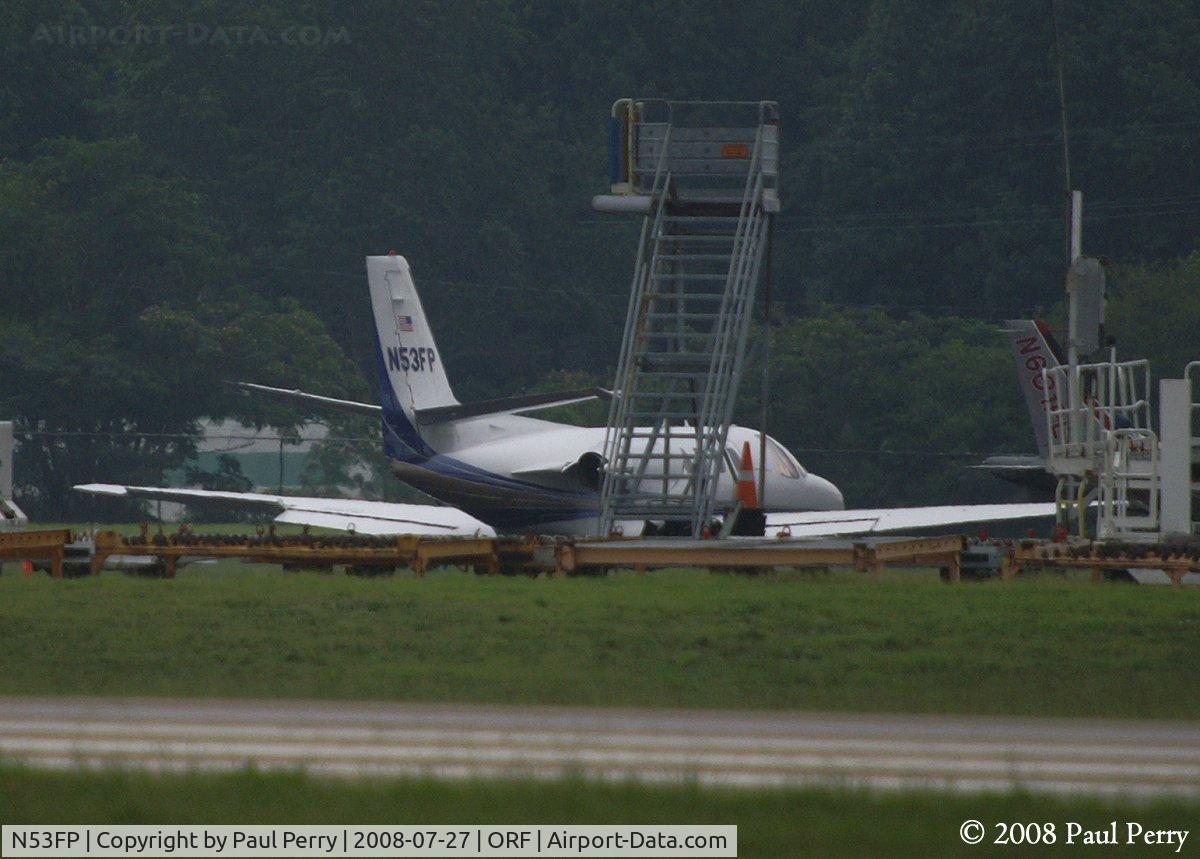 N53FP, 1982 Cessna 550 C/N 550-0434, Parked on this overcast day