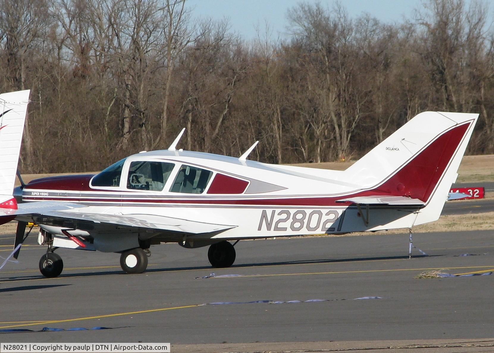 N28021, 1979 Bellanca 17-30A Viking C/N 79-30958, Parked at the Downtown Shreveport airport.