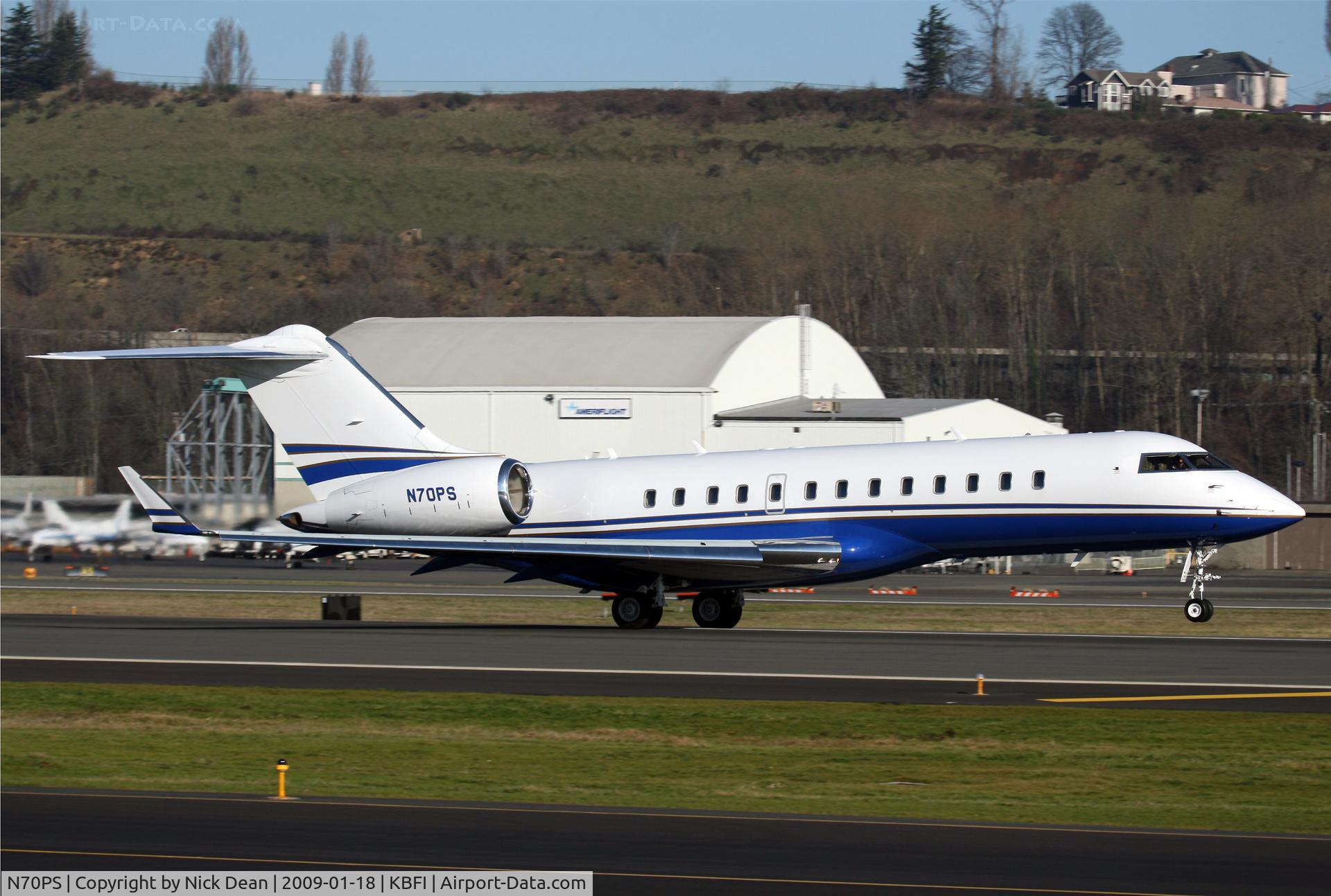 N70PS, 1999 Bombardier BD-700-1A10 Global Express C/N 9012, KBFI