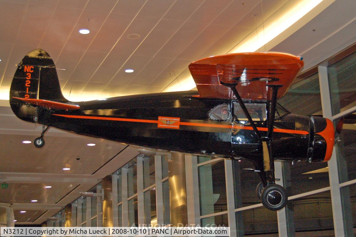 N3212, 1938 Fairchild 24 G C/N 2933, At Anchorage