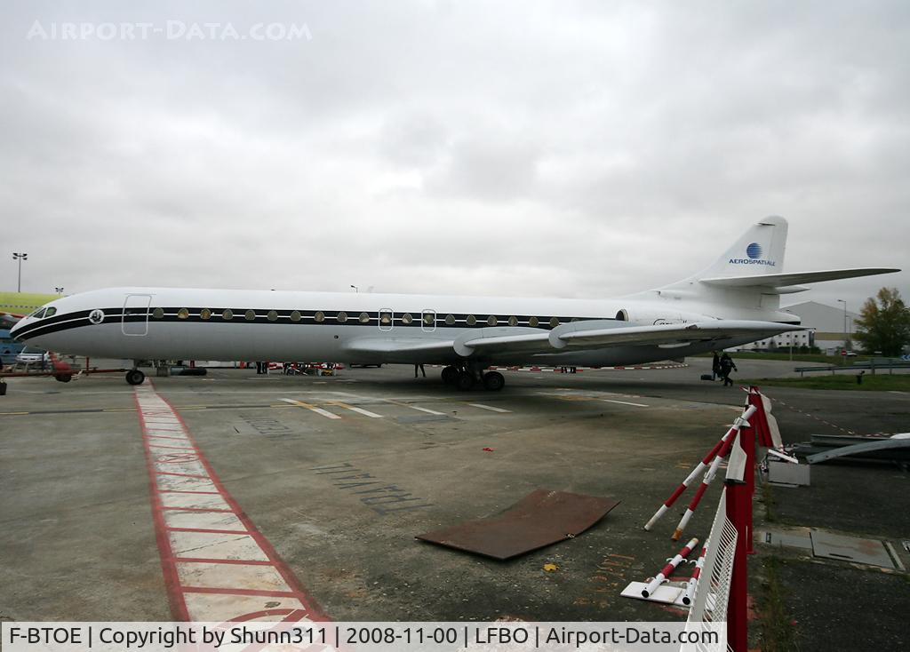F-BTOE, 1973 Sud Aviation SE-210 Caravelle 12 C/N 280, Was preserved inside Airbus factory... To be joined on the future Museum at LFBO in 2011... Thanks to Mr Postigo to let me take the pictures
