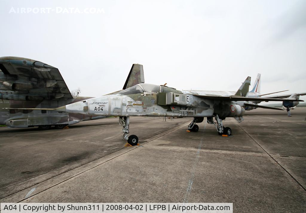 A04, Sepecat Jaguar A C/N A4, S/n A04 - Stored at Dugny