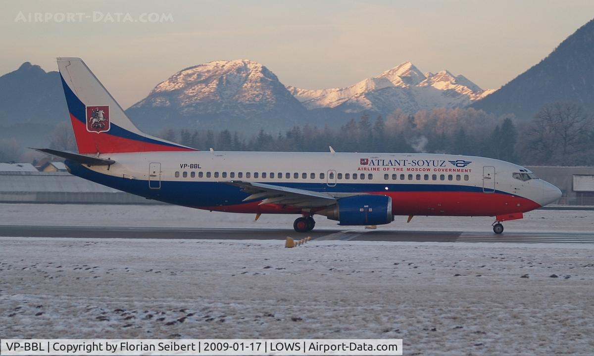 VP-BBL, 1985 Boeing 737-347 C/N 23183, Take off for Moscow