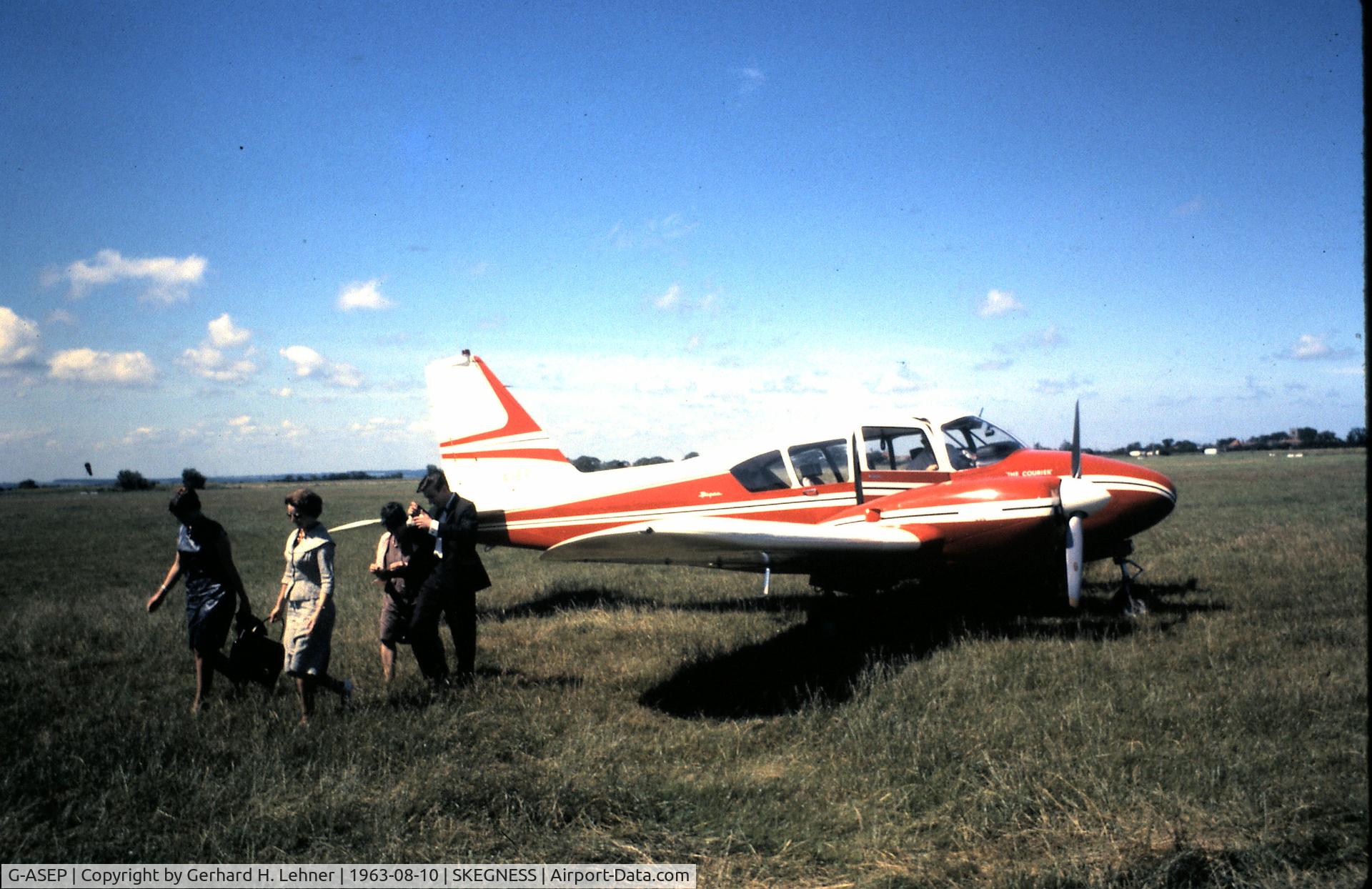 G-ASEP, 1963 Piper PA-23-235 Apache C/N 27-541, Aircraft owned by Coltex Limites