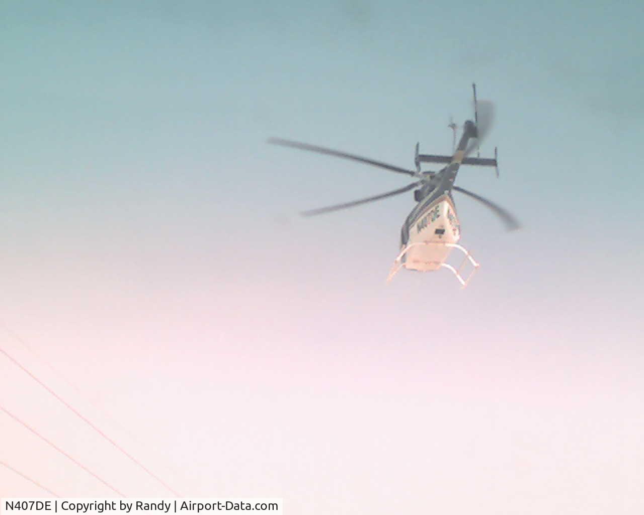 N407DE, Bell 407 C/N 53753, Checking power lines north of Jamestown, IN 1/18/09