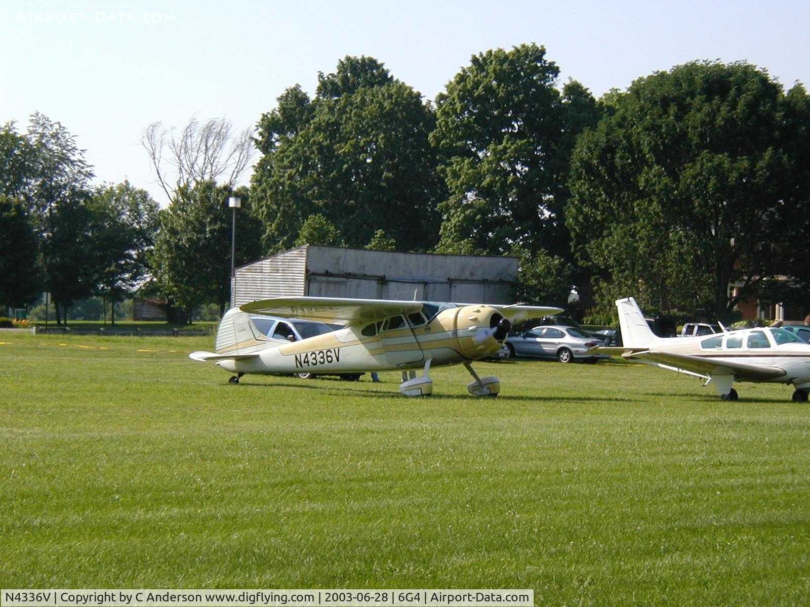 N4336V, Robinson R44 Raven II C/N 12826, Waco Reunion at 6G4 - 2003