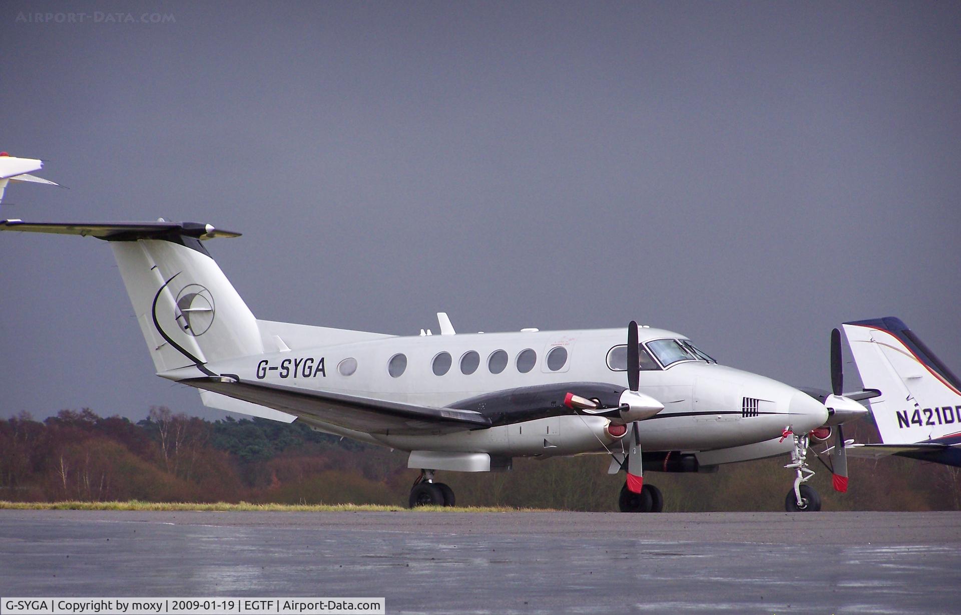 G-SYGA, 1982 Beech B200 Super King Air King Air C/N BB-1044, BEECH B200 SUPER KINGAIR