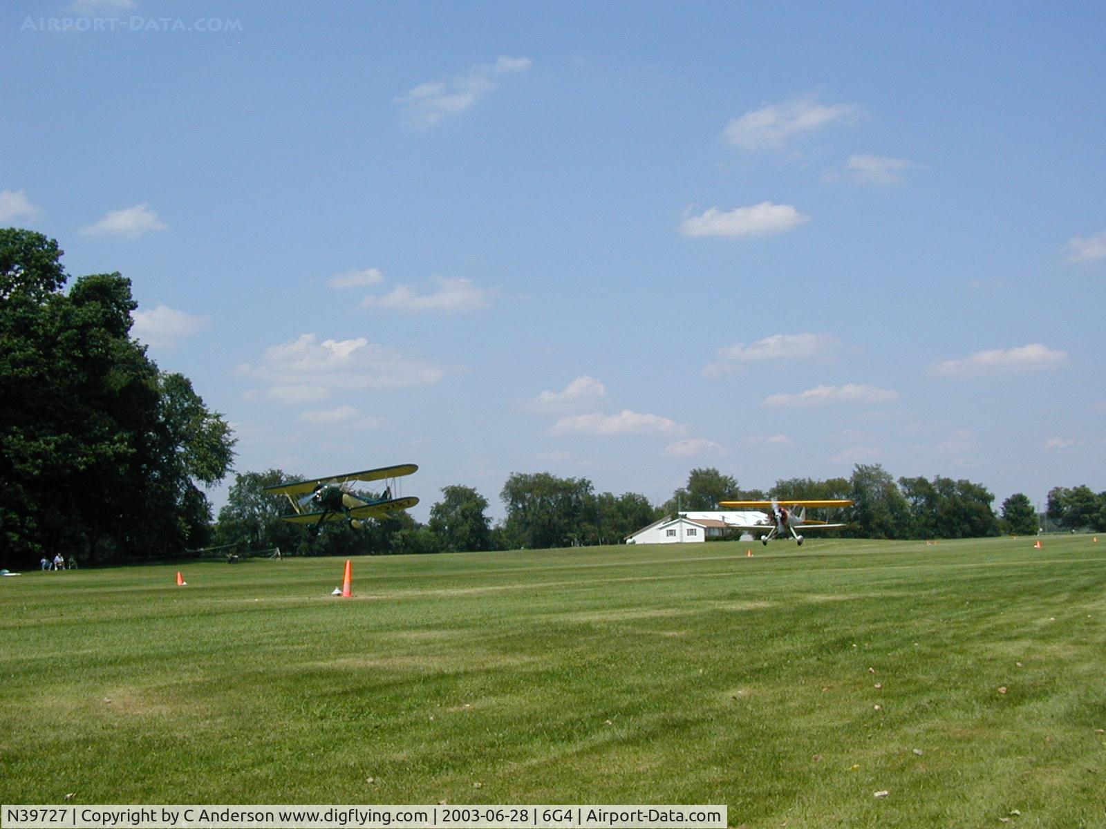 N39727, 1942 Waco UPF-7 C/N 5860, Waco Reunion at 6G4 - 2003