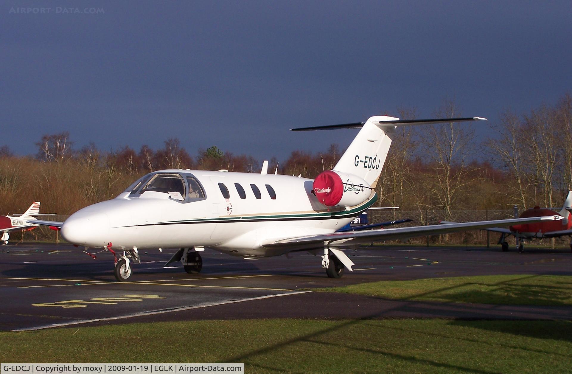 G-EDCJ, 1995 Cessna 525 CitationJet CJ1 C/N 525-0105, CESSNA 525 CITATION