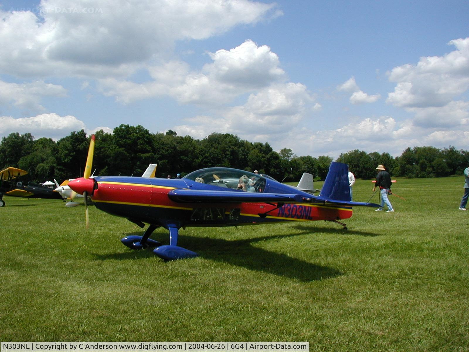 N303NL, 1995 Extra EA-300 C/N 060, Waco Reunion at 6G4 - 2004