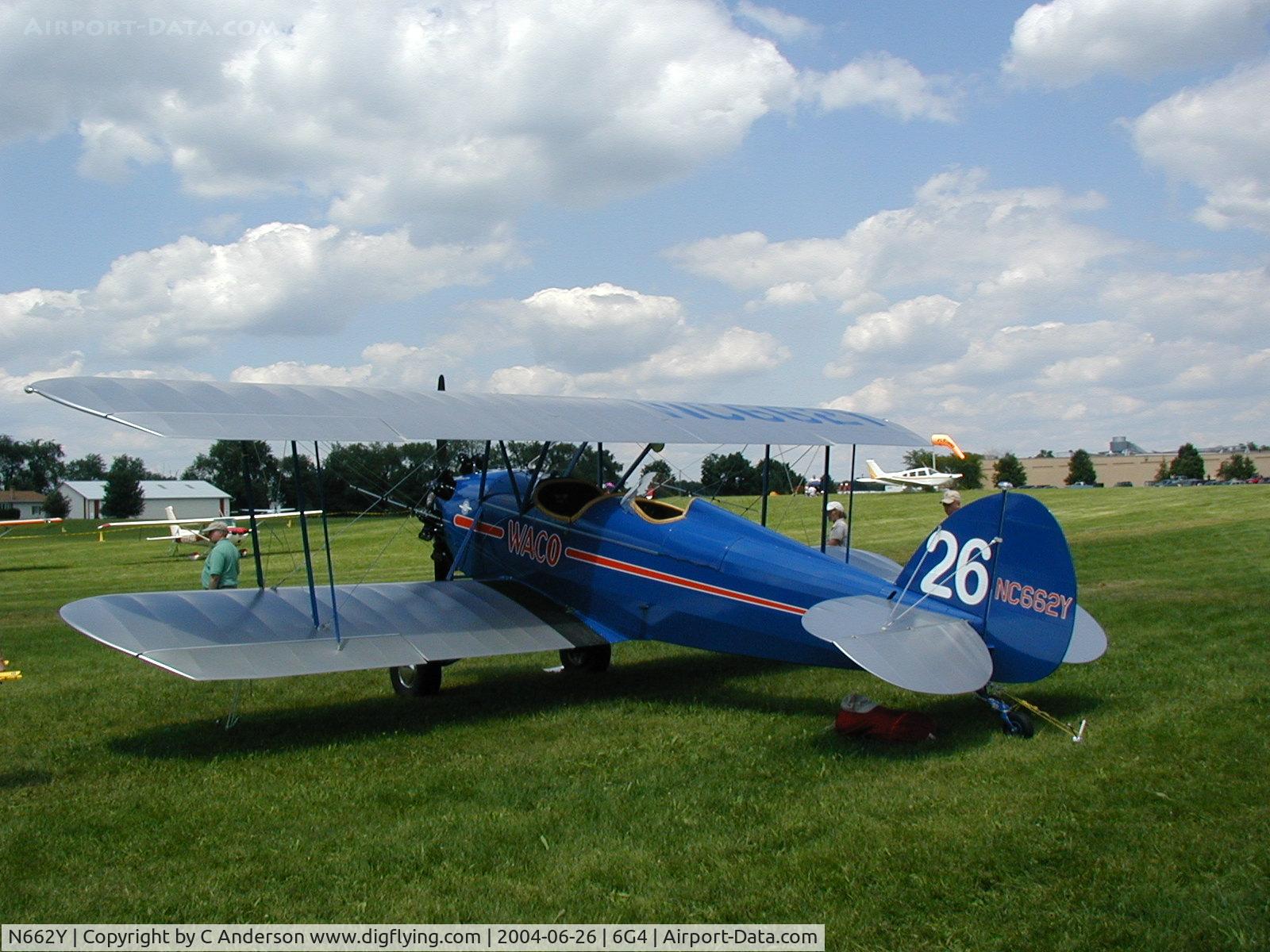 N662Y, Waco ASO C/N 3228, Waco Reunion at 6G4 - 2004