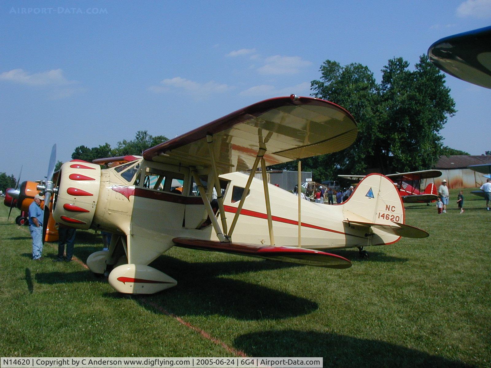 N14620, 1935 Waco YKC-S C/N 4234, Waco Reunion at Wynkoop Airport - 2005