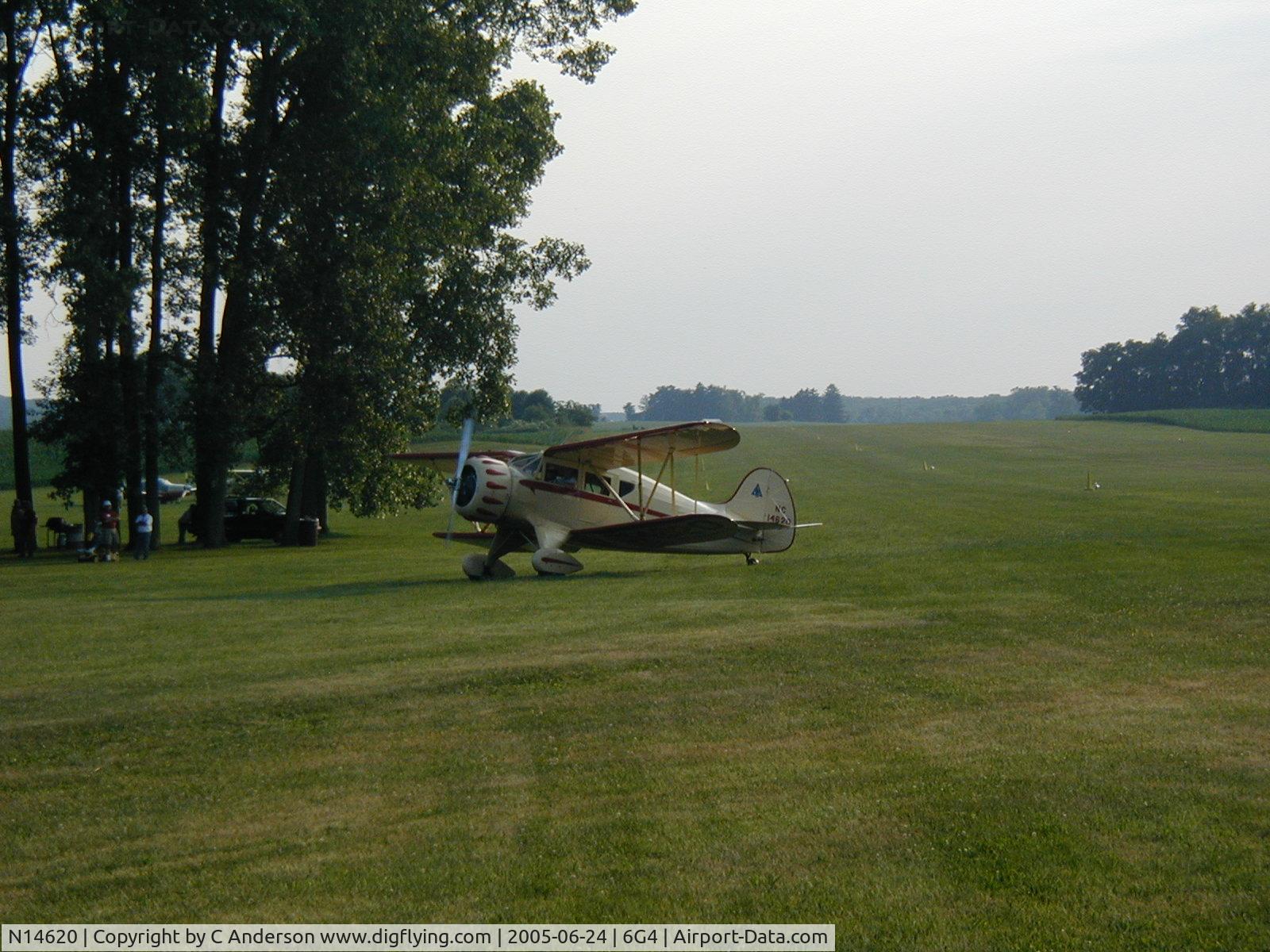 N14620, 1935 Waco YKC-S C/N 4234, Waco Reunion at Wynkoop Airport - 2005