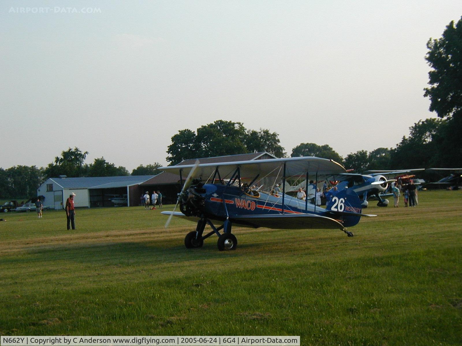 N662Y, Waco ASO C/N 3228, Waco Reunion at Wynkoop Airport - 2005