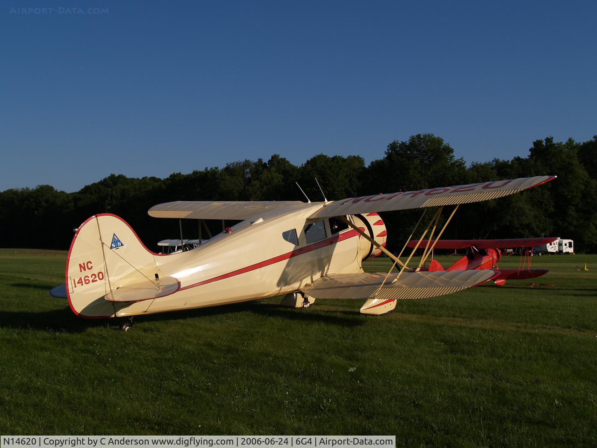 N14620, 1935 Waco YKC-S C/N 4234, Waco Reunion at Wynkoop Airport - 2006