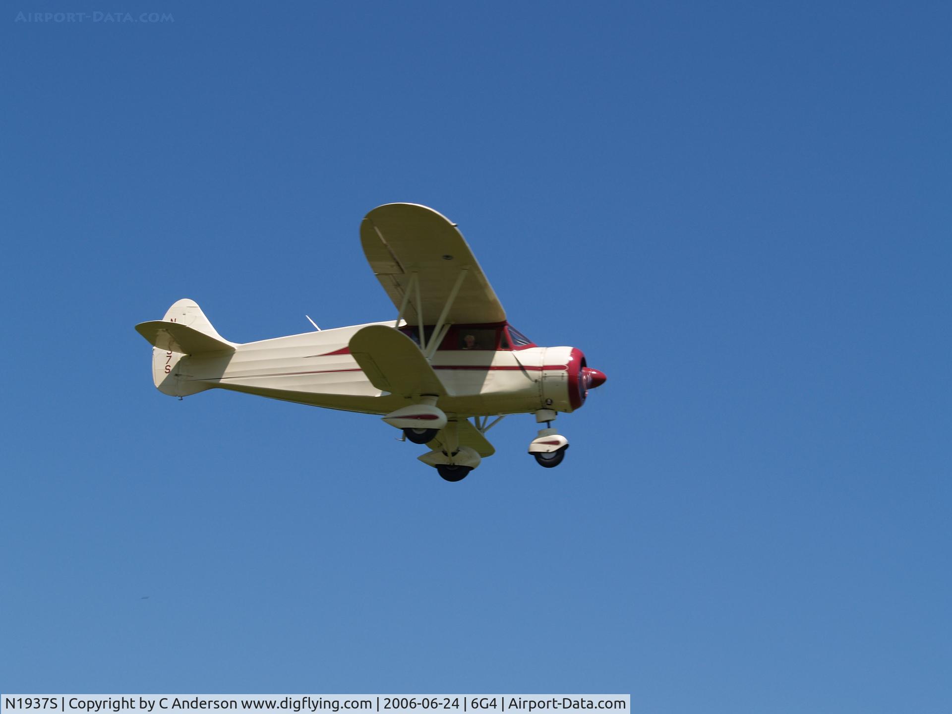 N1937S, Waco ZVN-8 C/N 5107, Waco Reunion at Wynkoop Airport - 2006