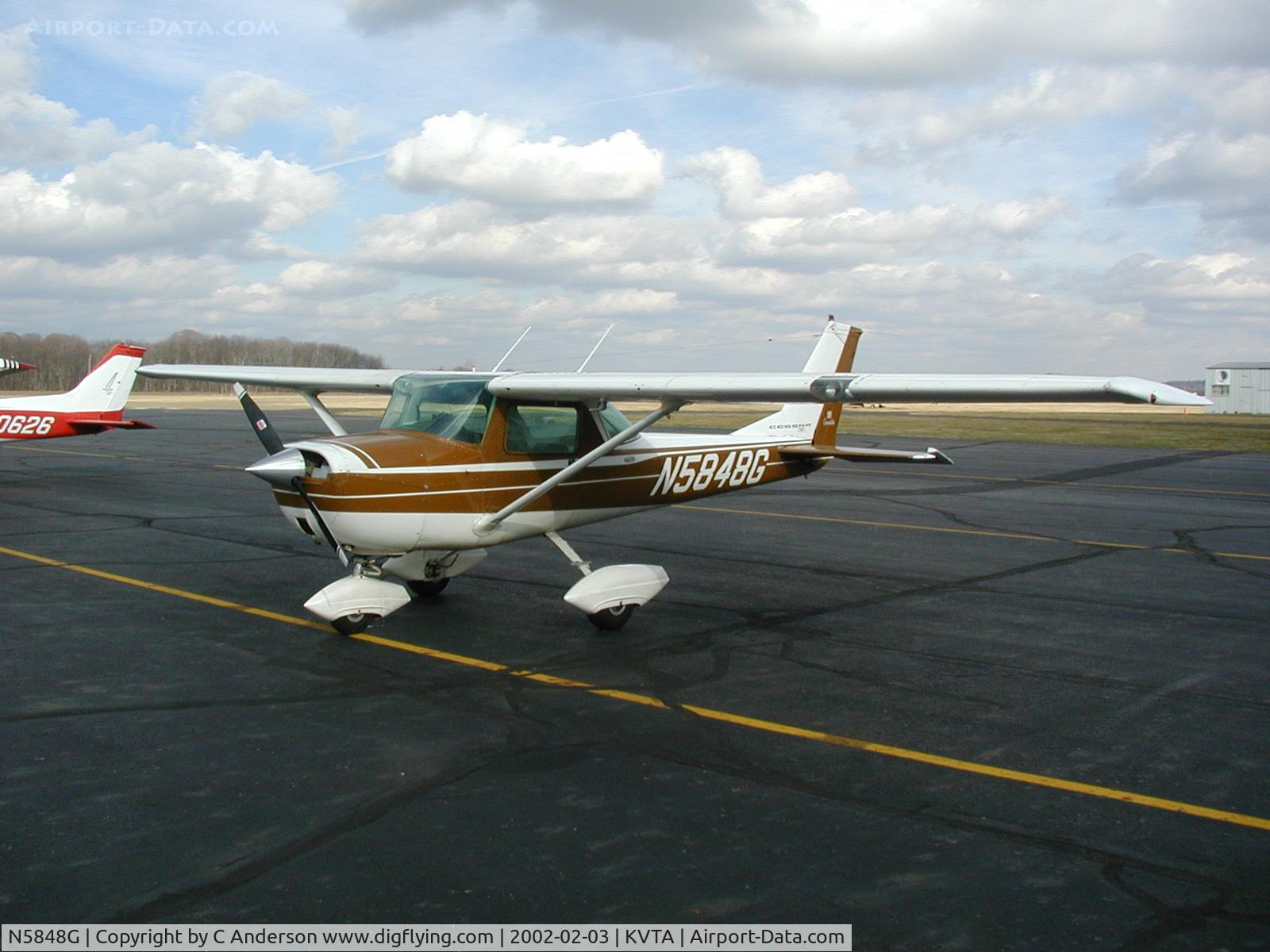 N5848G, 1969 Cessna 150K C/N 15071348, The fastest Cessna 150 I have ever flown.
