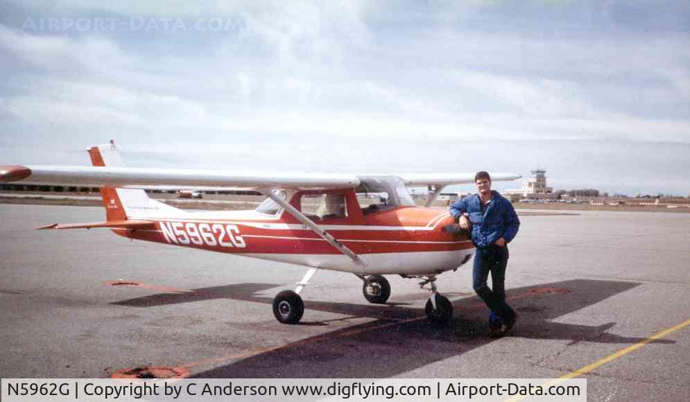 N5962G, 1969 Cessna 150K C/N 15071462, Cessna 150 solo