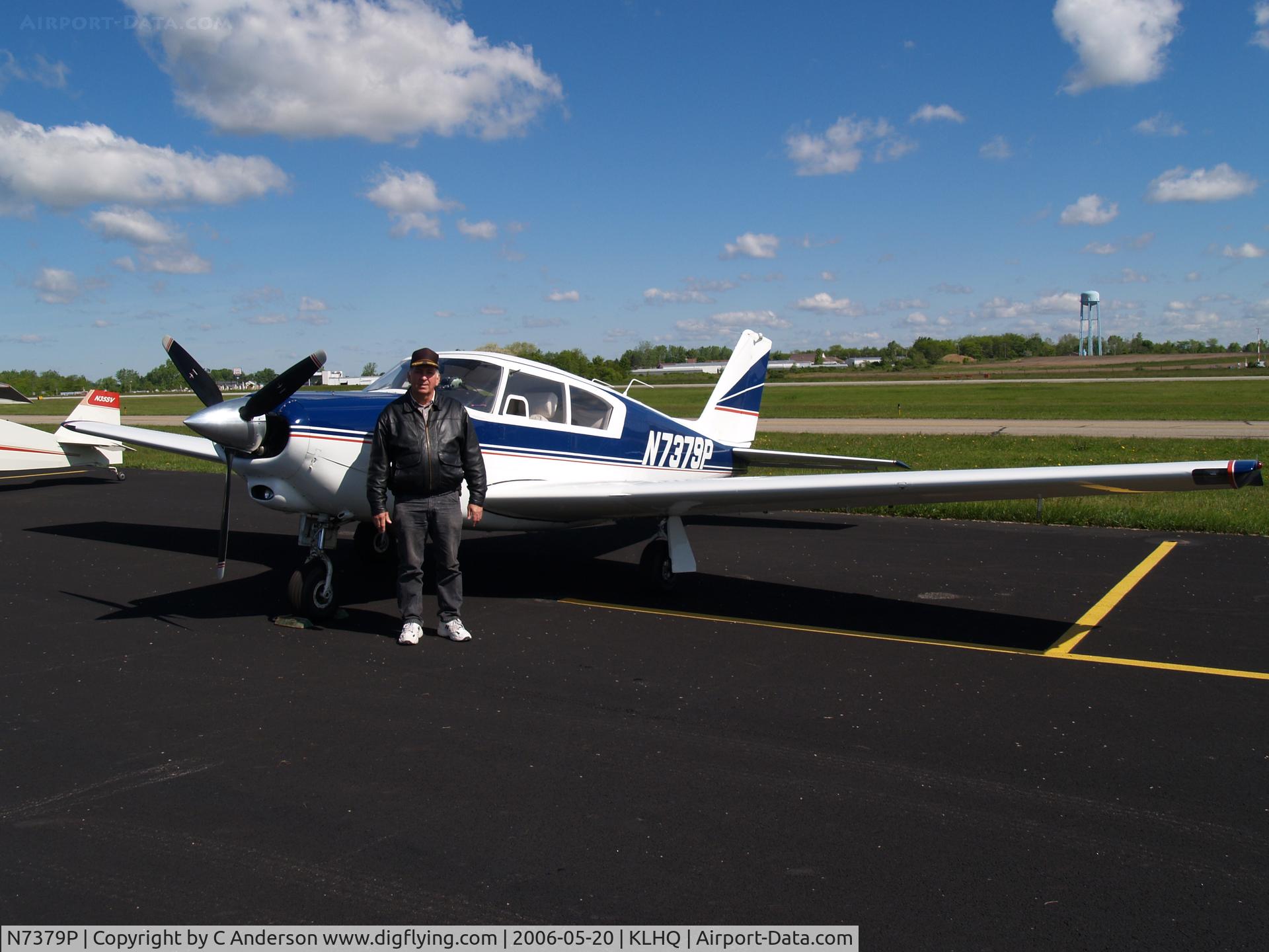 N7379P, 1961 Piper PA-24-250 Comanche C/N 24-2560, Comanche at Lancaster, Ohio