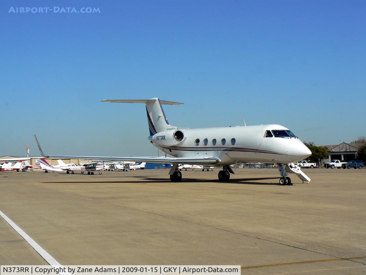 N373RR, 1982 Gulfstream Aerospace G-1159A Gulfstream III C/N 373, At Arlington Municipal
