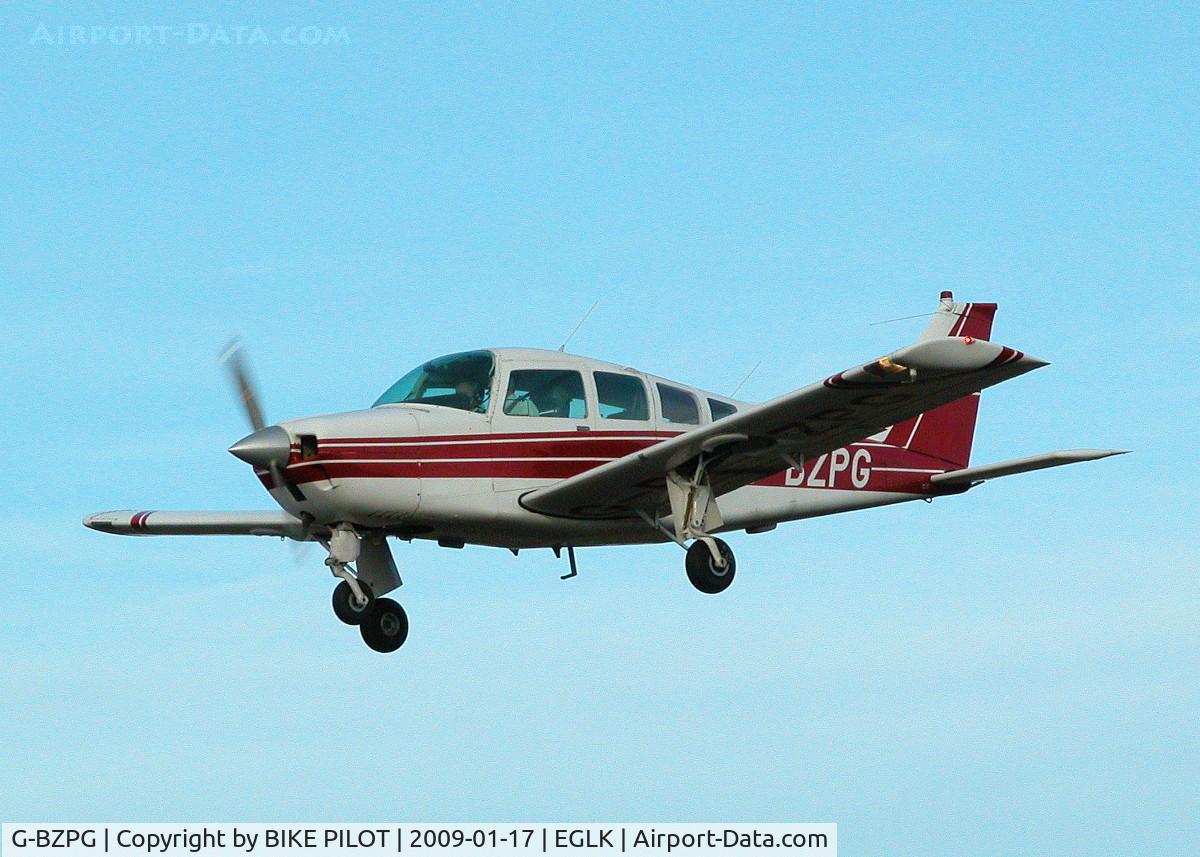 G-BZPG, 1978 Beech C24R C/N MC-556, NICE BEECH DOING A COUPLE OF TOUCH AND GOES