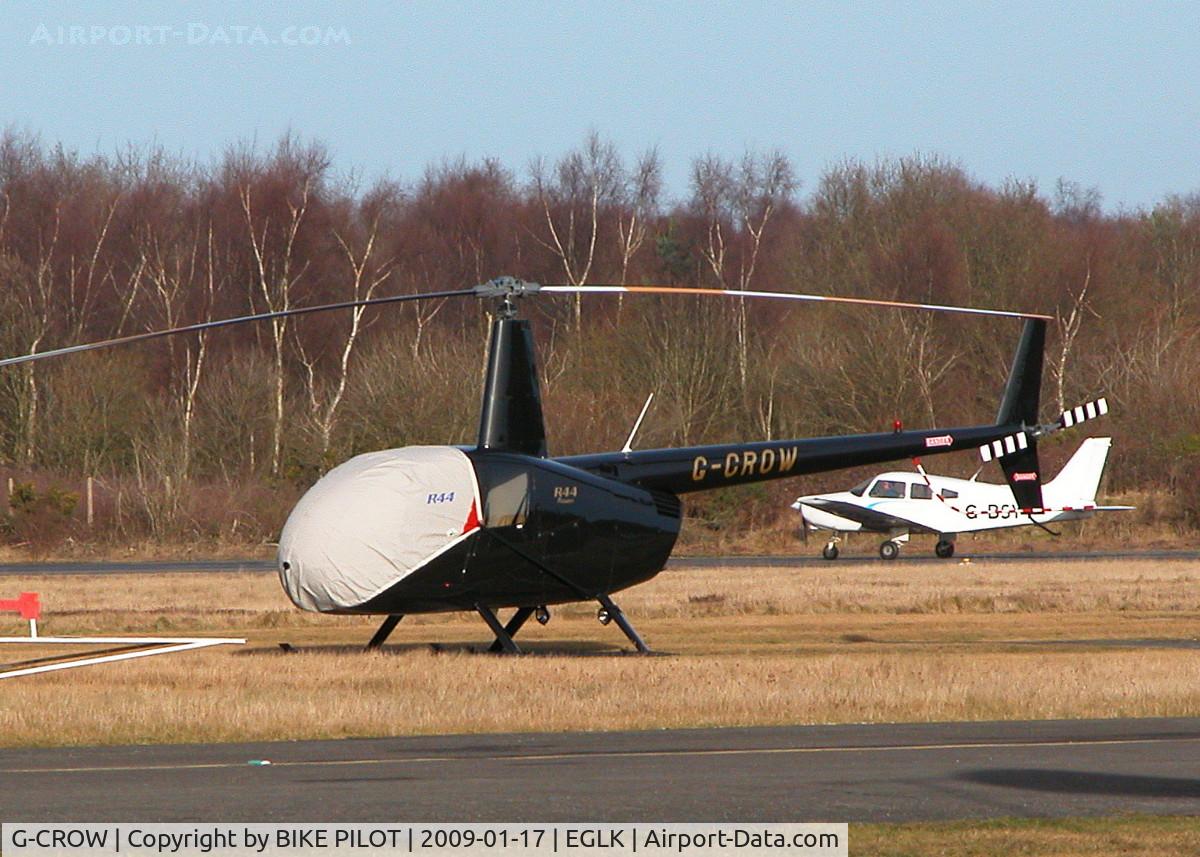 G-CROW, 2000 Robinson R44 Astro C/N 0754, VISITING R44