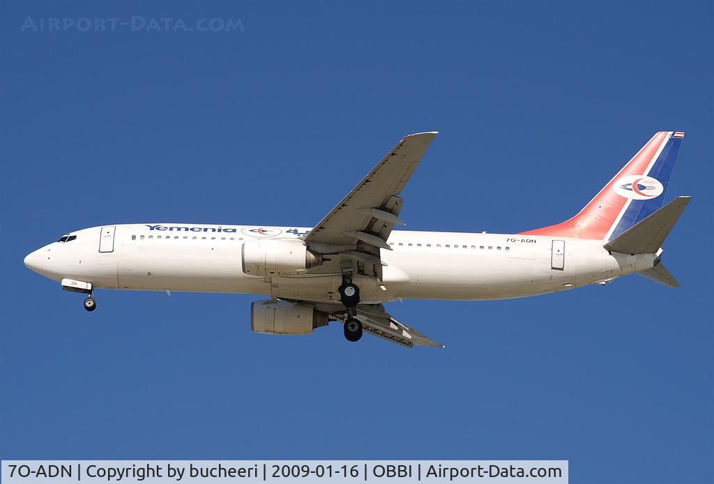 7O-ADN, 2002 Boeing 737-8Q8 C/N 30661, B737-8Q8