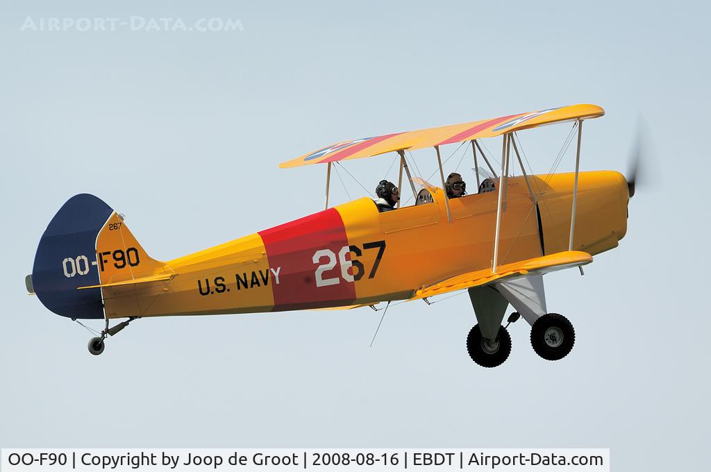OO-F90, Platzer Kiebitz C/N 267, Not a warbird, but an ultra light in fancy dress.