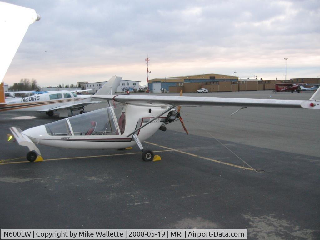 N600LW, 1992 American Aerolights Falcon XP C/N 600247, N600LW May 2008