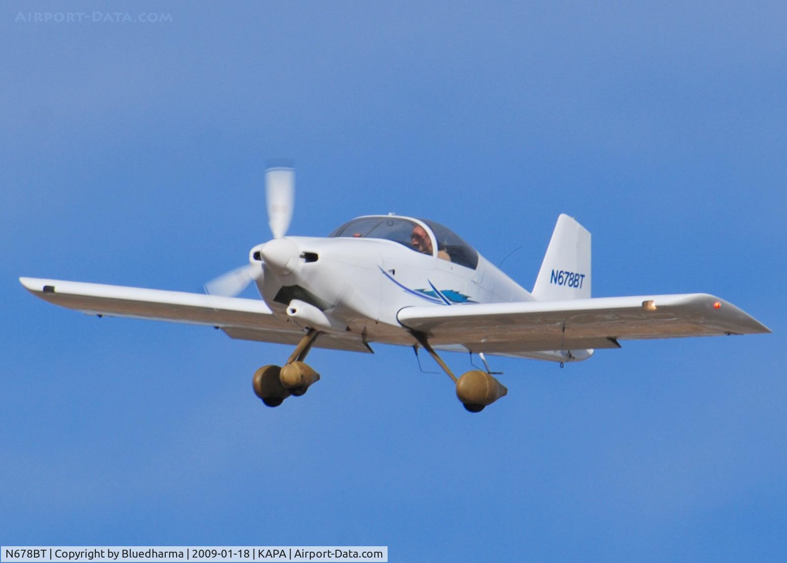 N678BT, 1996 Vans RV-6A C/N 21969, On final approach to 17L.