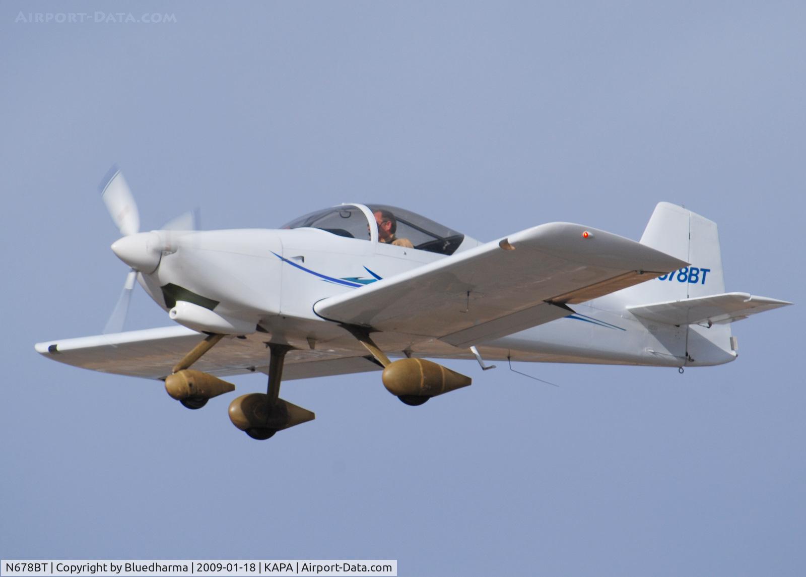 N678BT, 1996 Vans RV-6A C/N 21969, On final approach to 17L.