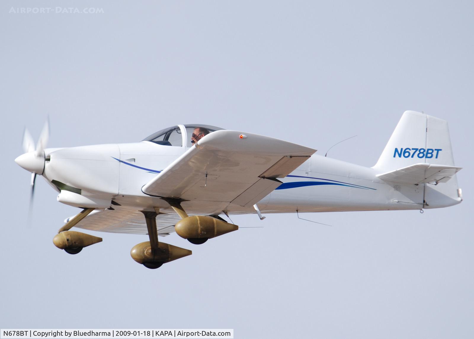 N678BT, 1996 Vans RV-6A C/N 21969, On final approach to 17L.
