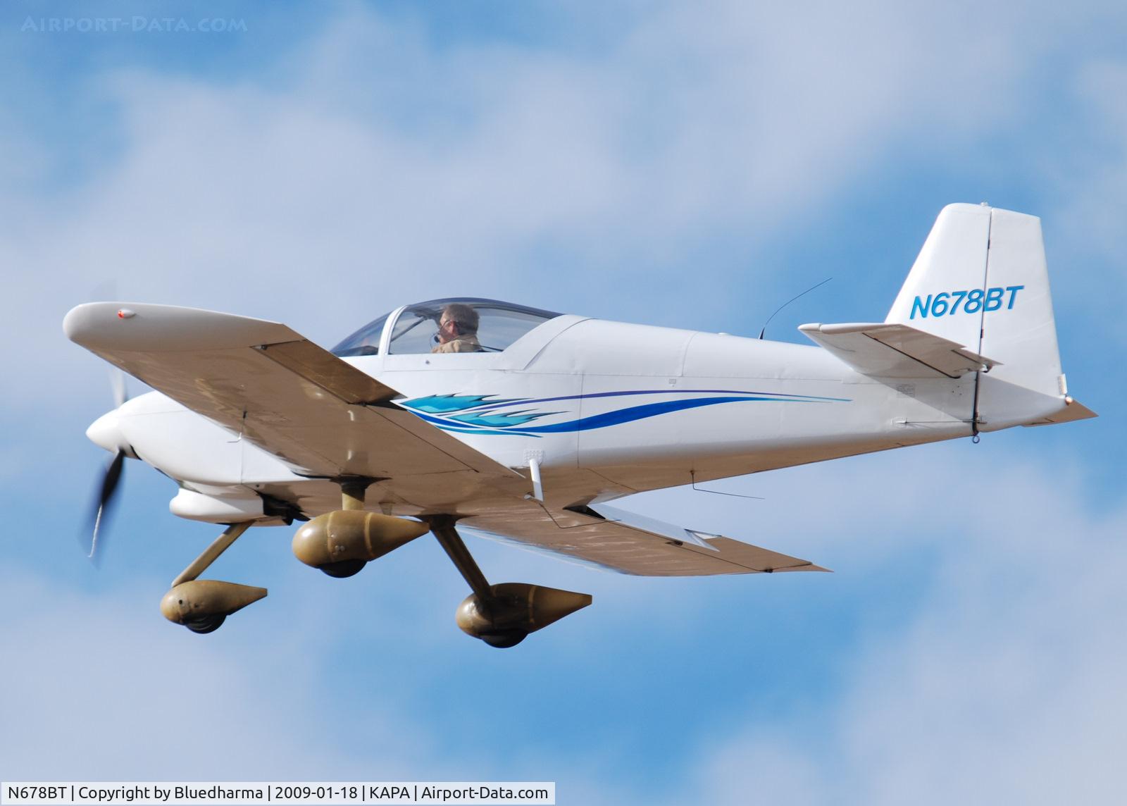 N678BT, 1996 Vans RV-6A C/N 21969, On final approach to 17L.