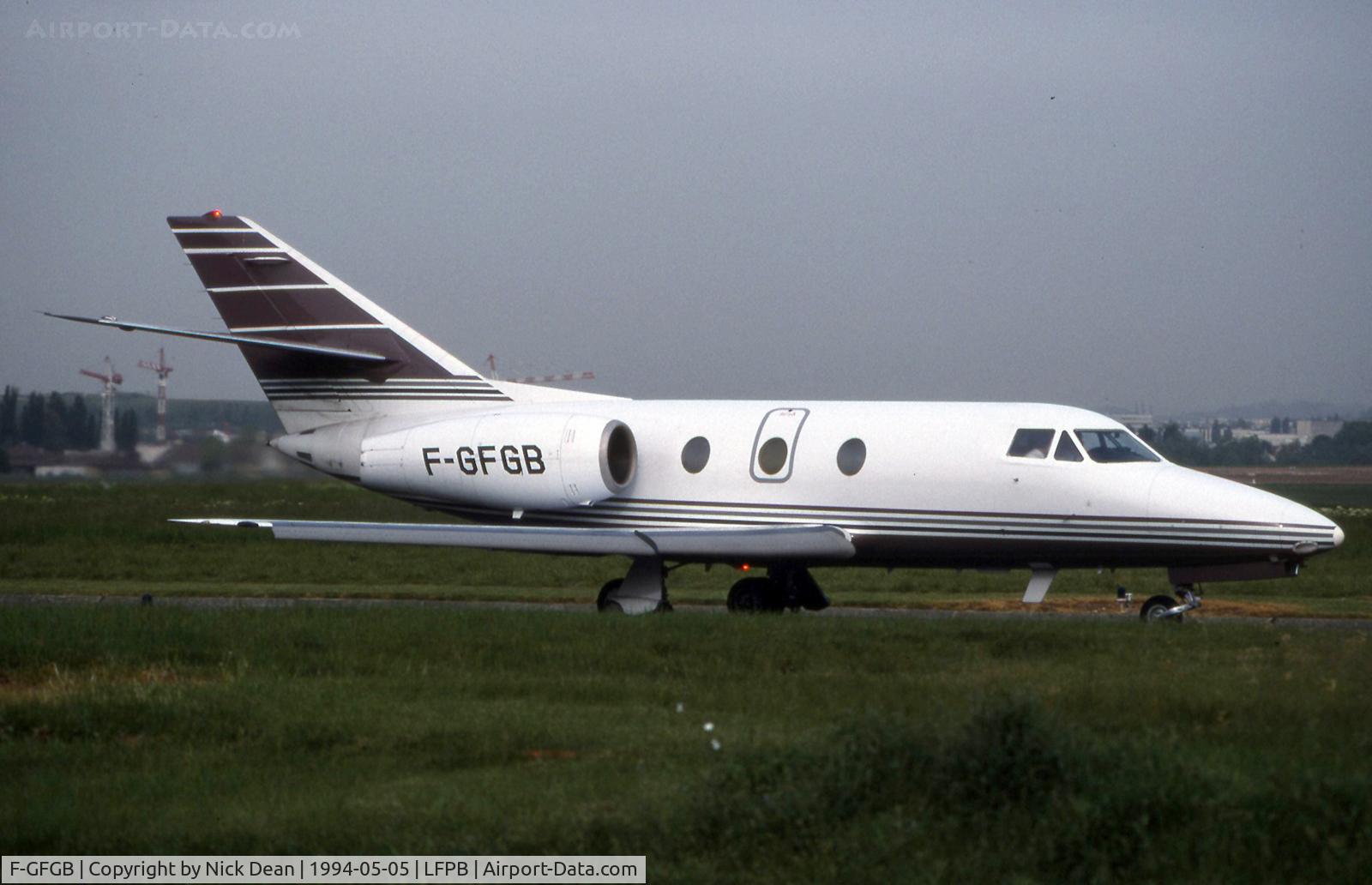 F-GFGB, 1981 Dassault Falcon 10 C/N 177, LFPB