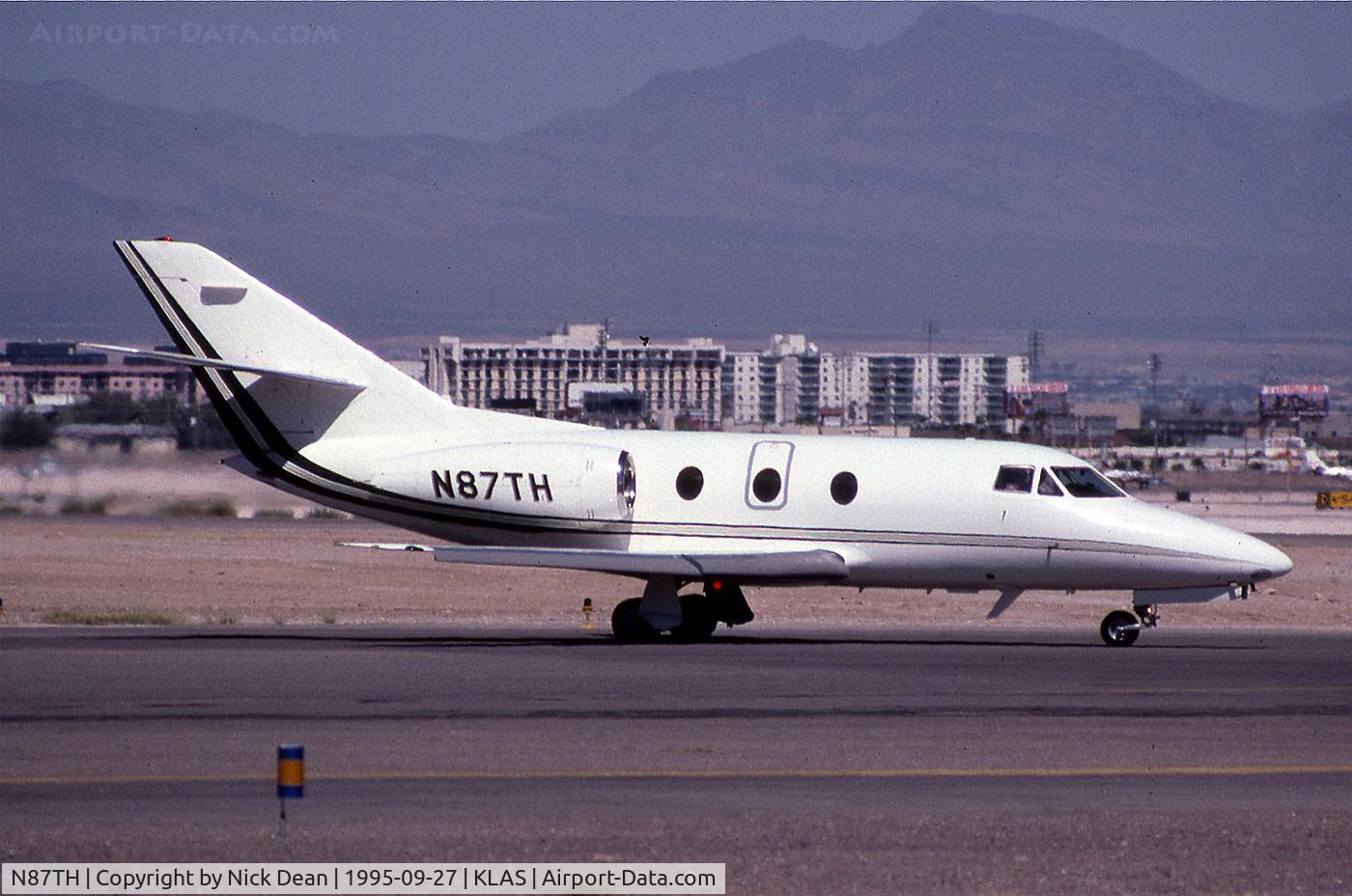 N87TH, 1981 Dassault Falcon 10 C/N 178, KLAS