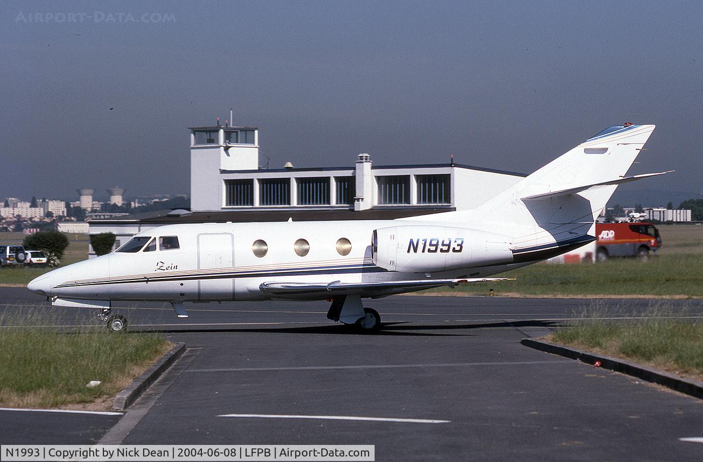 N1993, 1982 Dassault Falcon 10 C/N 195, LFPB