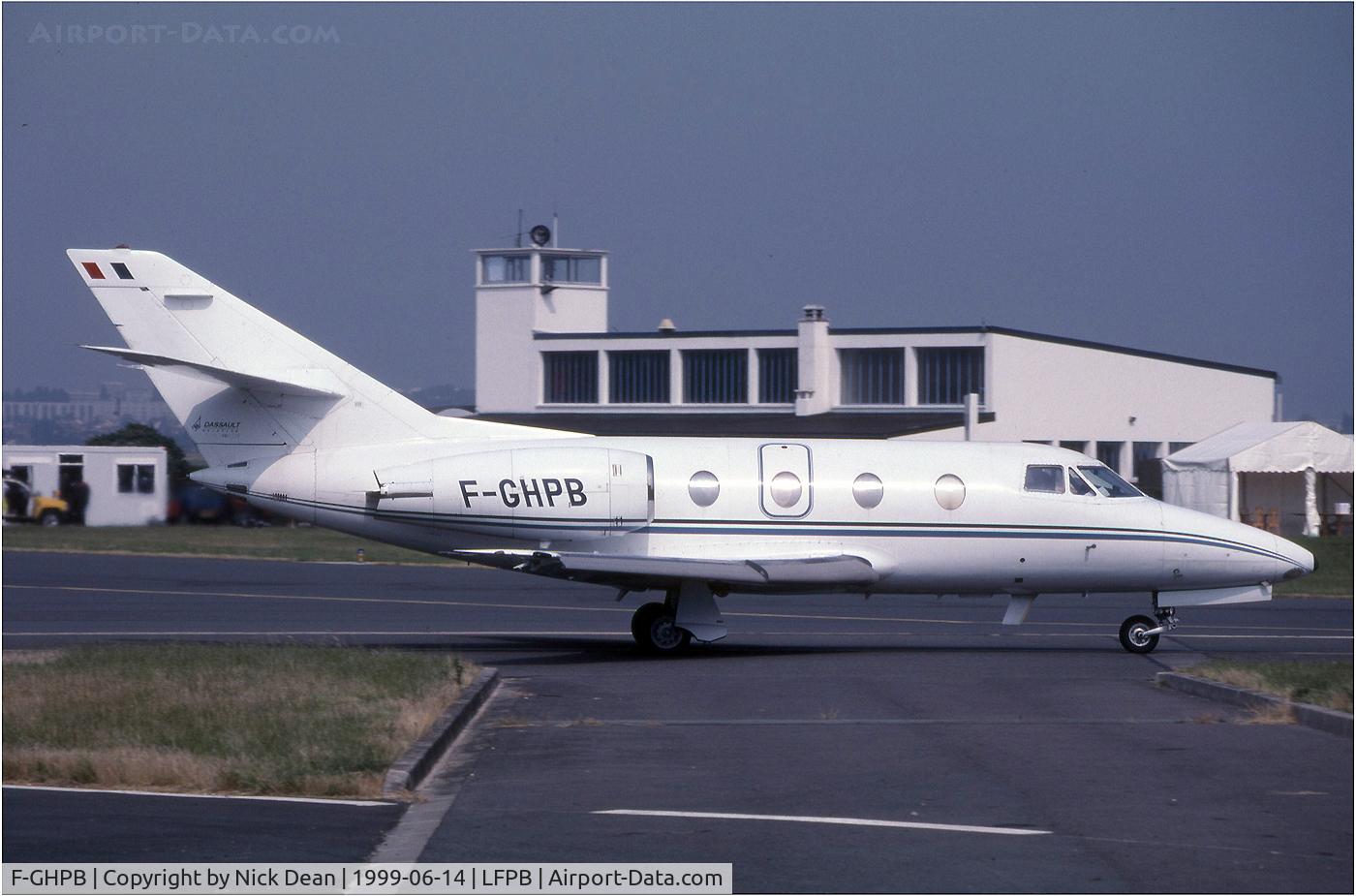 F-GHPB, 1989 Dassault Falcon 10 C/N 215, LFPB