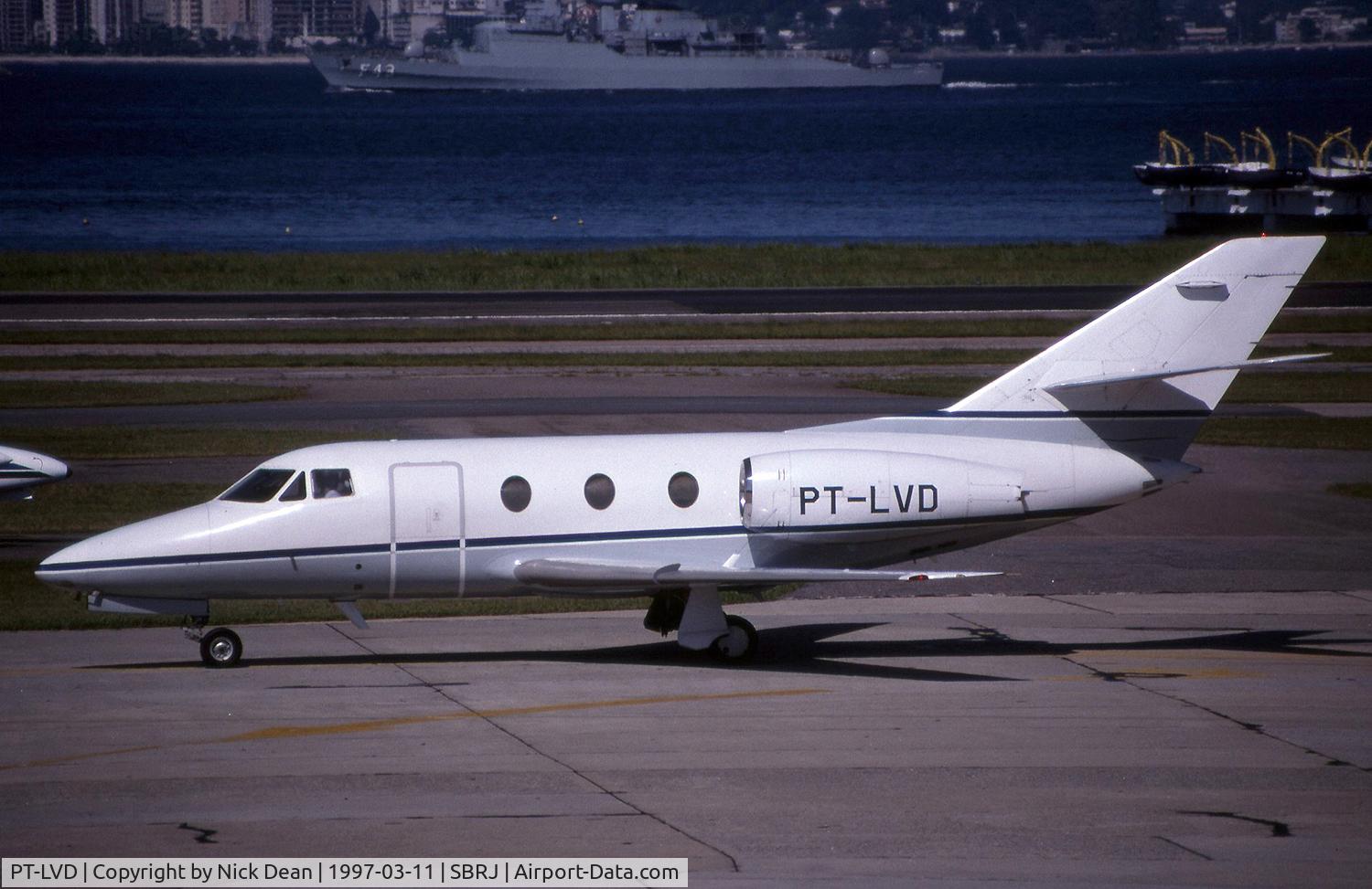 PT-LVD, 1988 Dassault Falcon 100 C/N 223, SBRJ