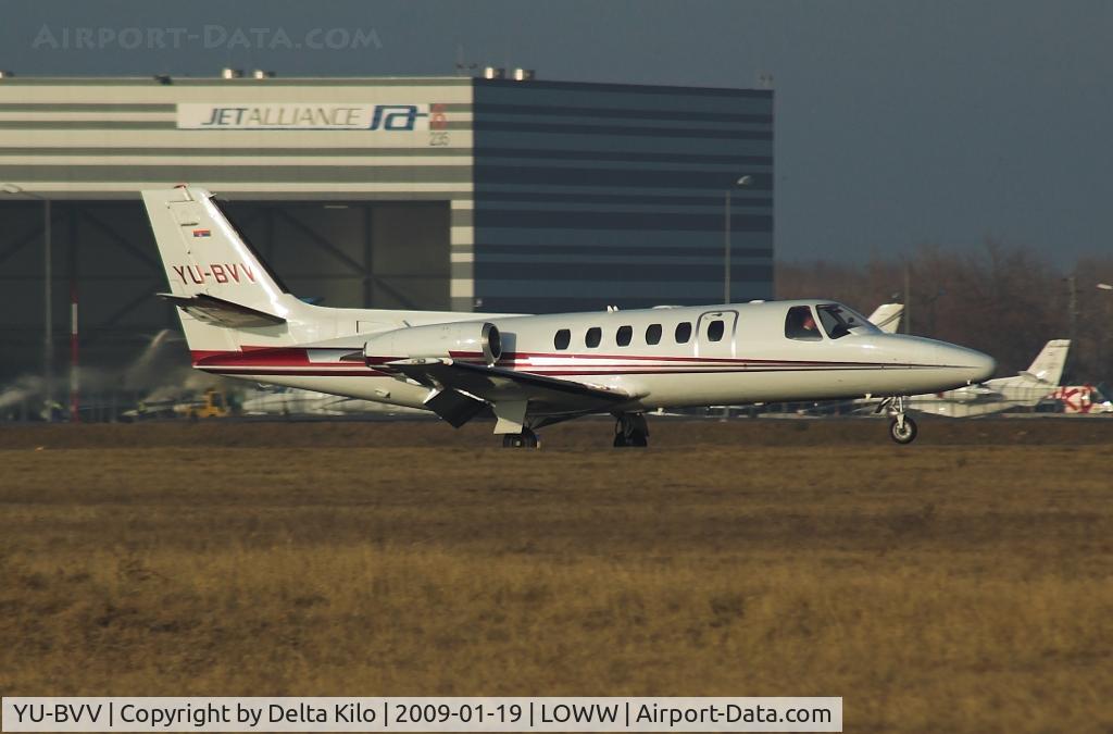 YU-BVV, 1981 Cessna 550 Citation II C/N 550-0272, Pink Air Cessna 550 Citation 2