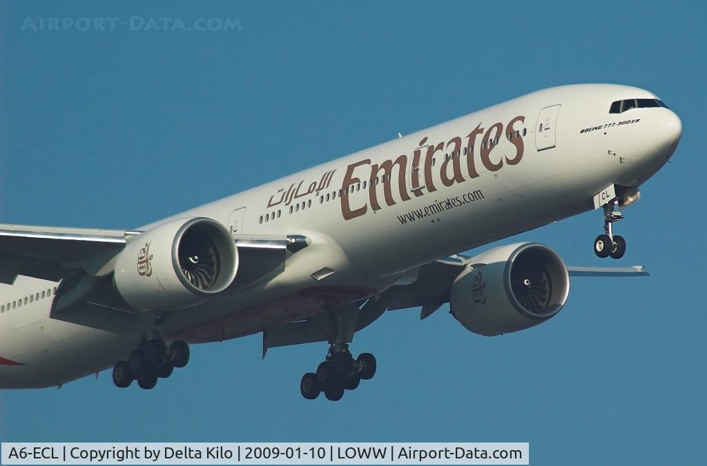A6-ECL, 2008 Boeing 777-36N/ER C/N 37704, Emirates new triple seven