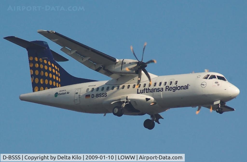 D-BSSS, 1999 ATR 42-500 C/N 602, Lufthansa Regional